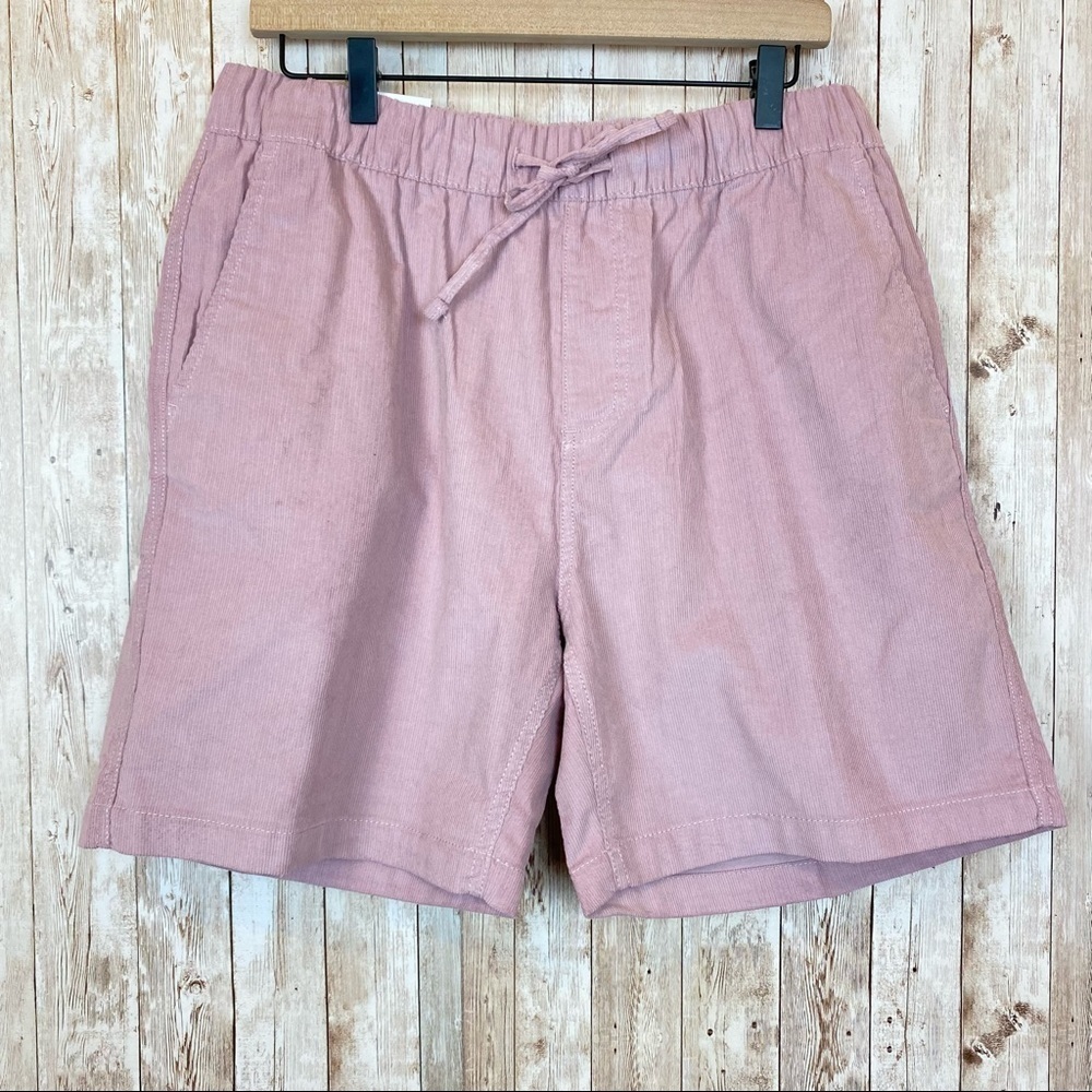 Onia Corduroy Pull On Red Clay‎ Short Size Large Men